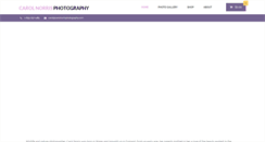 Desktop Screenshot of carolnorrisphotography.com